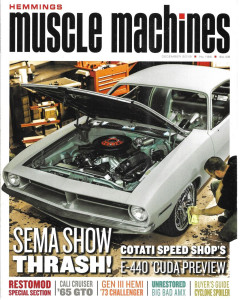 HEMMINGS MUSCLE MACHINES 2019 DEC - PROJ CHEAP,IMPALA SS,73 CHALL, 69 AMC AMX